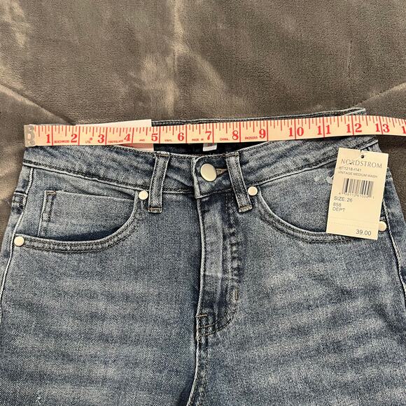 bp NEW Vintage Medium Wash Jeans Size 26 New with tags - Picture 12 of 13